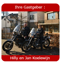 Ihre Gastgeber Jan en Hilly Koelewijn